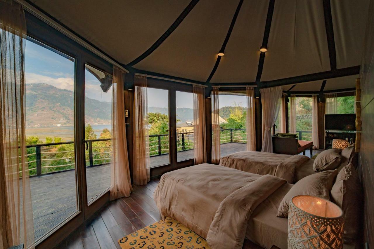 The Pavilions Himalayas Lake View Pokhara Exterior foto