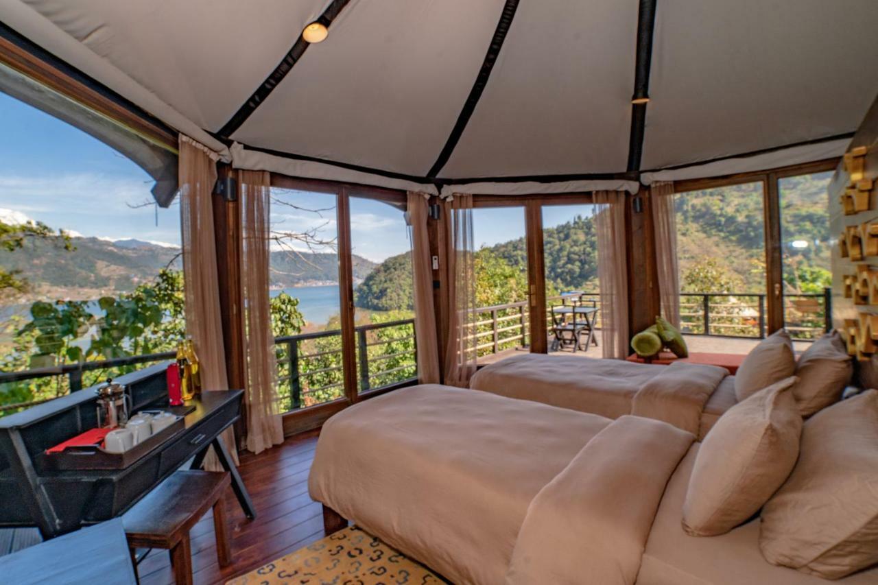 The Pavilions Himalayas Lake View Pokhara Exterior foto